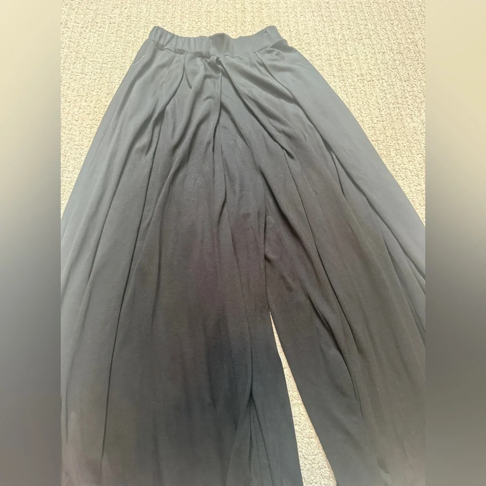 Henrik Vibskov Elegant Black Wide-Leg Pants size XS - Picture 3 of 12